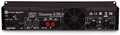 imageCrown XLS2002 2Channel Class D DriveCore Professional Power Amplifier with DSP Band Pass Filters ampamp Peakx Limiters XLRRCA Inputs 650W at 4 Ohm PureBand Crossover System Black775Watts