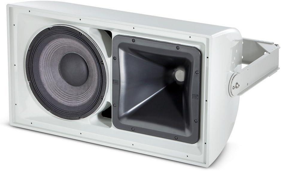 imageJBL Professional AW566 High Power 2Way All Weather Loudspeaker with 15Inch LF ampamp Rotatable Horn WhiteWhite