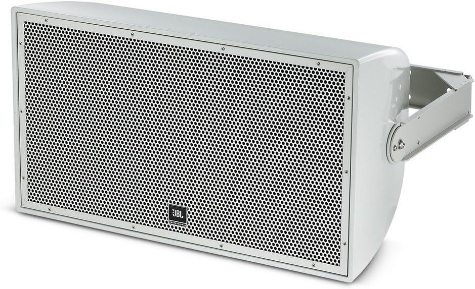 imageJBL Professional AW566 High Power 2Way All Weather Loudspeaker with 15Inch LF ampamp Rotatable Horn WhiteWhite