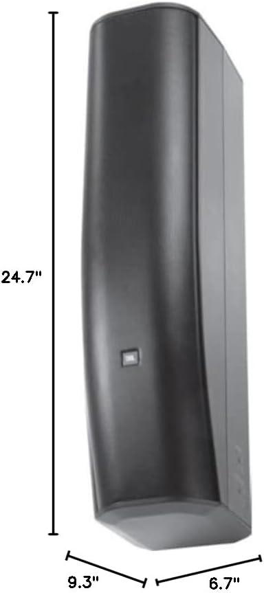 imageJBL Professional CBT 50LA1WH Compact Line Array Column Speaker with 8 2Inch Drivers 20Inches Tall WhiteBlack