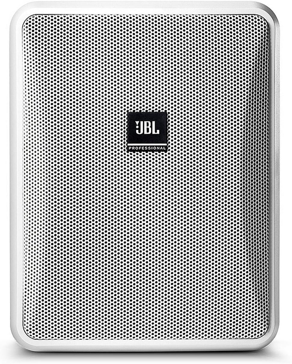 imageJBL Professional Control 231WH UltraCompact IndoorOutdoor BackgroundForeground Speaker White Sold as PairWhite