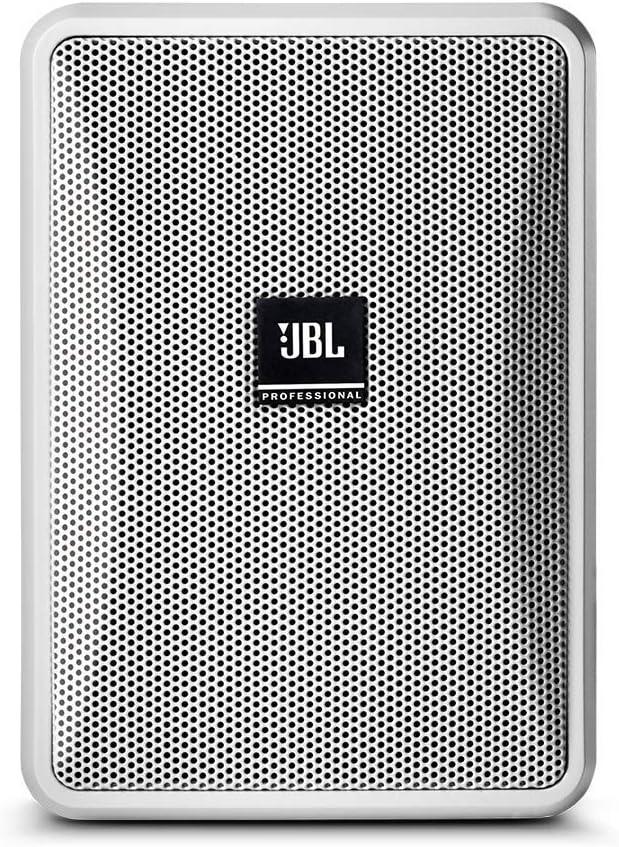 imageJBL Professional Control 231WH UltraCompact IndoorOutdoor BackgroundForeground Speaker White Sold as PairWhite