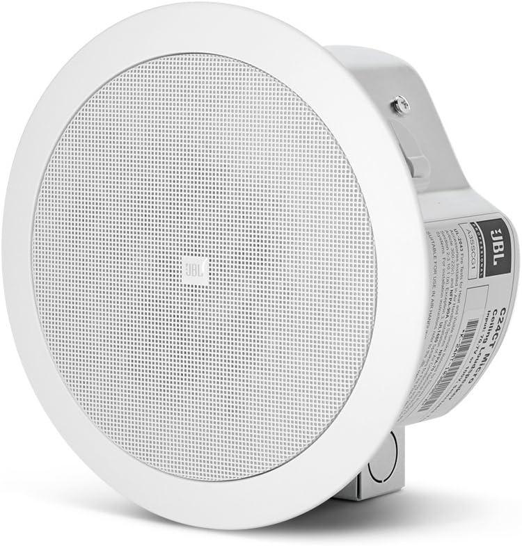 imageJBL Professional Control 24C 4Inch BackgroundForegroundCeiling Speaker White Sold as PairWhite
