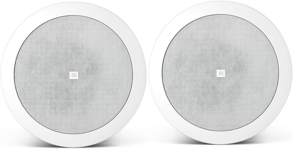 imageJBL Professional Control 24C 4Inch BackgroundForegroundCeiling Speaker White Sold as PairWhite