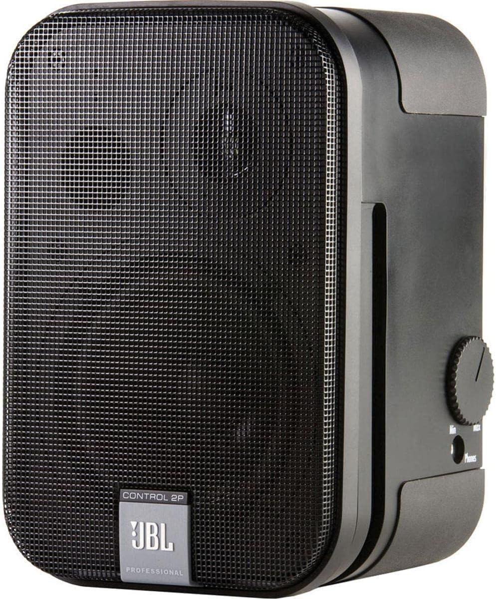 imageJBL Professional Control 2P Compact Powered Monitor Master and Extension Speakers C2PS Black 93quot x W 63quot x D 56quotMaster Extension speaker