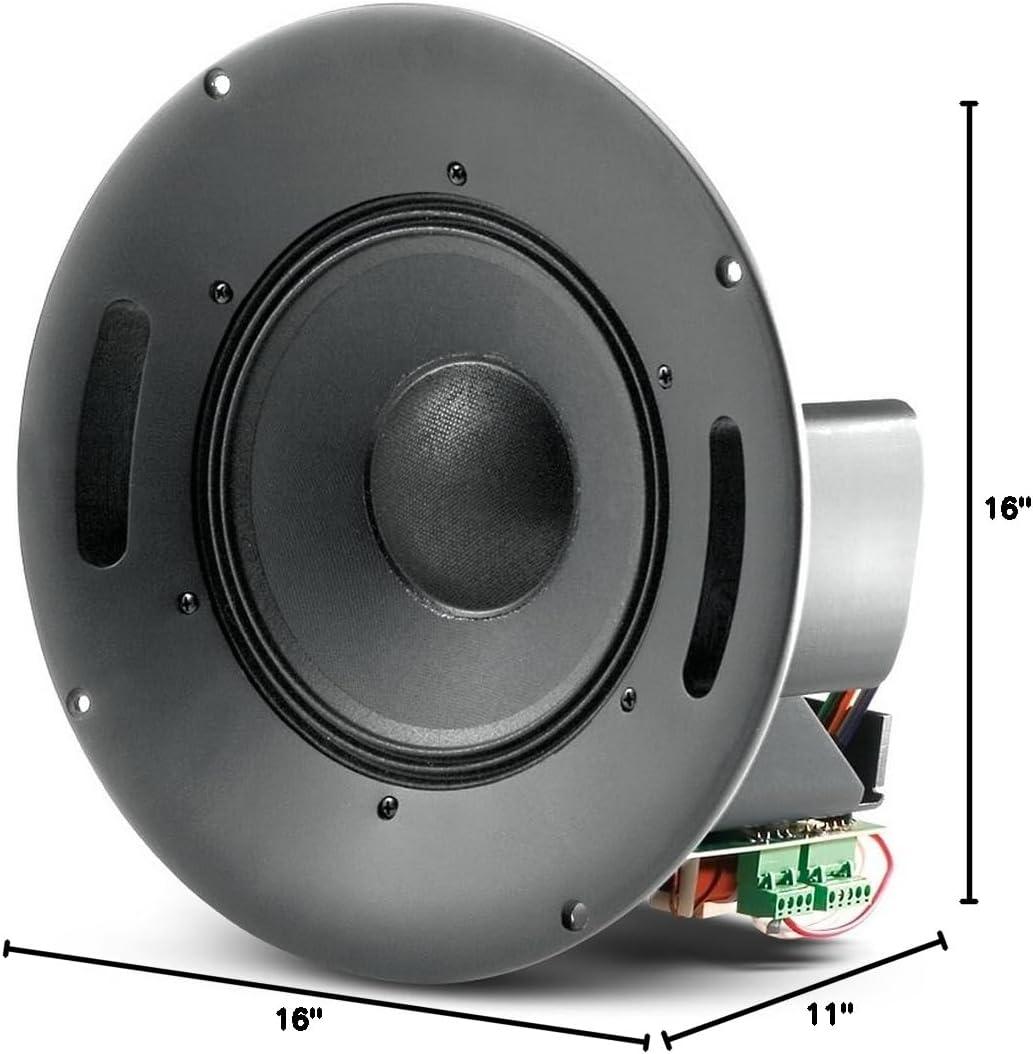 imageJBL Professional Control 328CT Coaxial Ceiling Loudspeaker with HF Compression Driver 8Inch with Transformer TapsWhite
