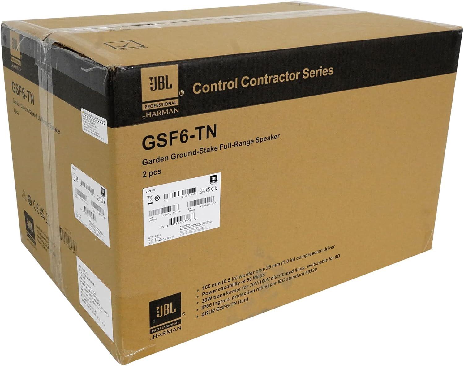 imageJBL Professional Control 85M Wired TwoWay Coaxial Mushroom Style Outdoor Landscape Waterproof Speaker 525Inch 360 Degree Sound Sold Individually GreenTan