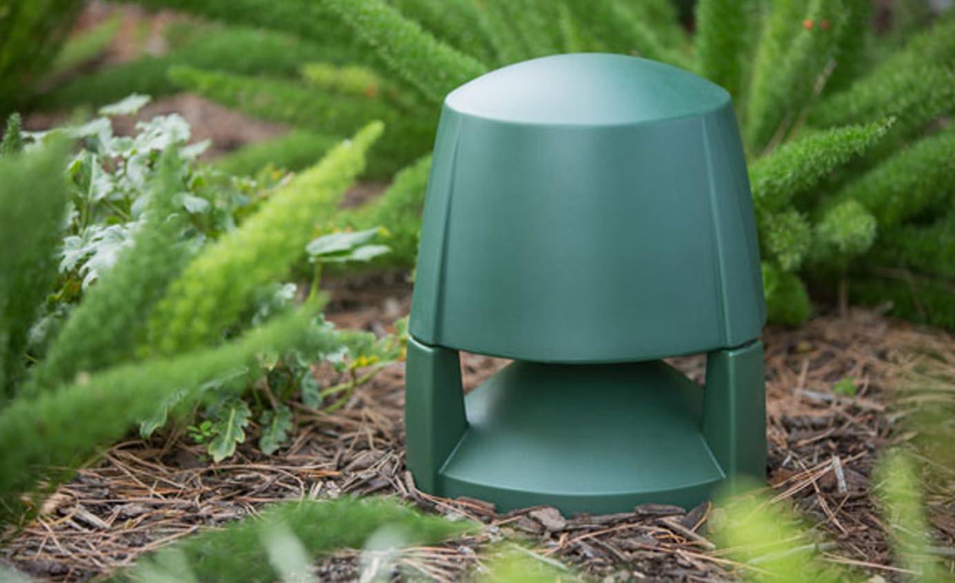 imageJBL Professional Control 85M Wired TwoWay Coaxial Mushroom Style Outdoor Landscape Waterproof Speaker 525Inch 360 Degree Sound Sold Individually GreenGreen