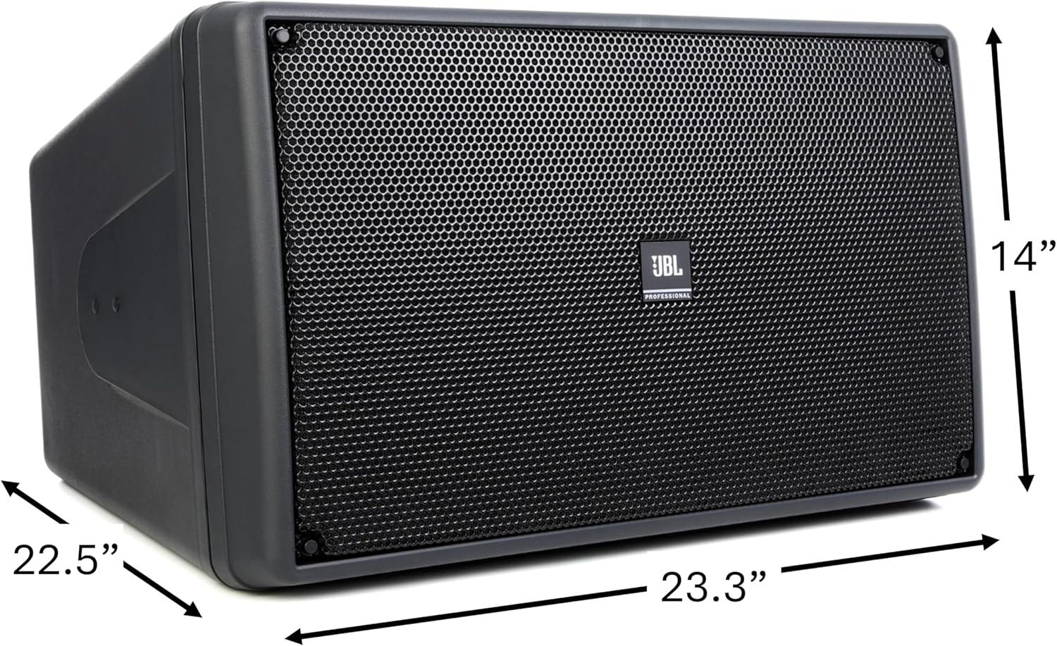 imageJBL Professional Control SB2210 Dual Compact Subwoofer 10Inch BlackBlack