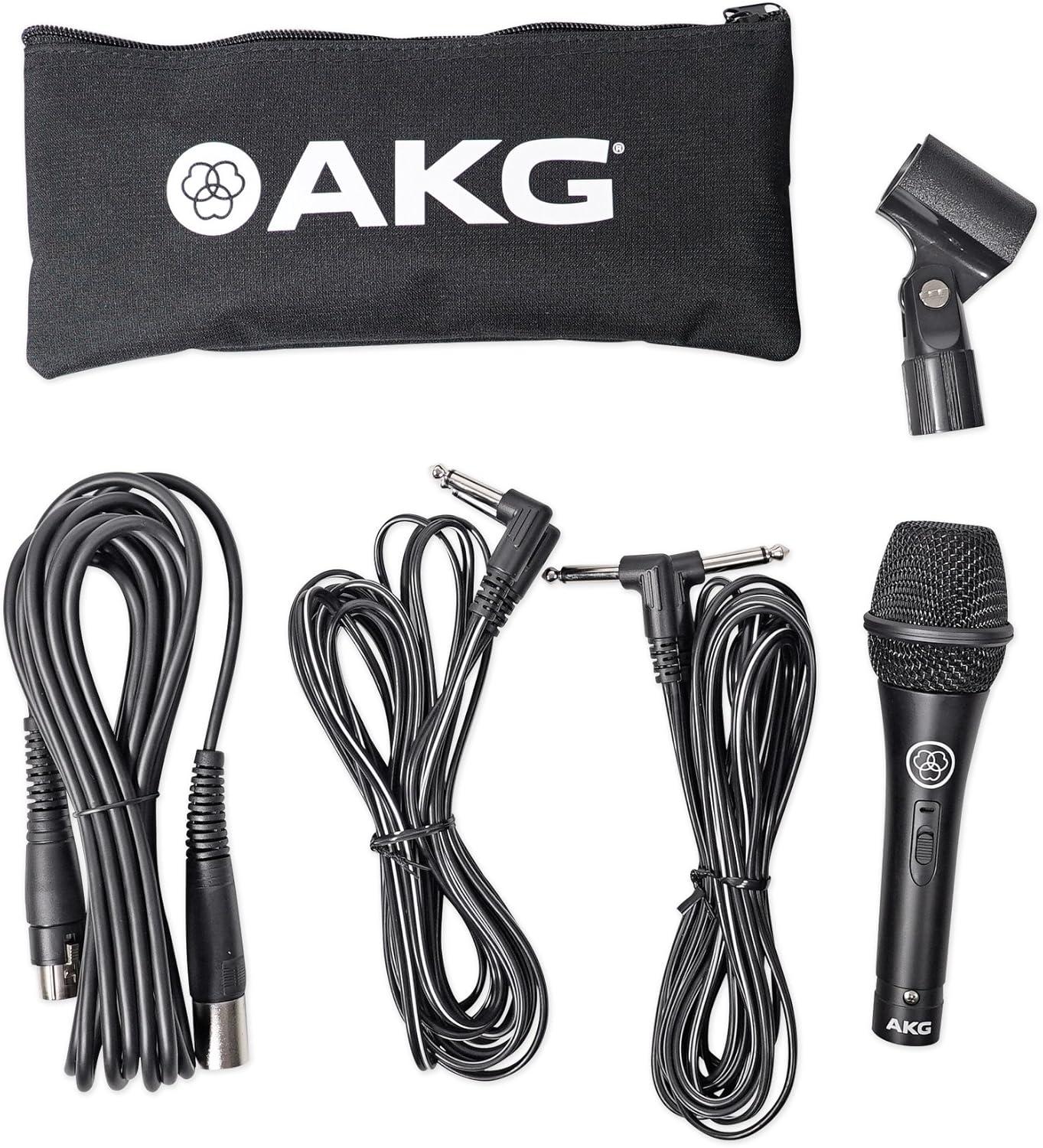 imageJBL Professional EON208P Portable AllinOne Dual Speaker 2way PA System with AKG Vocal Microphone 8Channel Mixer and Bluetooth BlackSpeaker