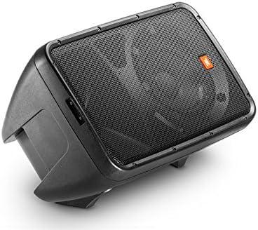 imageJBL Professional EON208P Portable AllinOne Dual Speaker 2way PA System with AKG Vocal Microphone 8Channel Mixer and Bluetooth BlackSpeaker