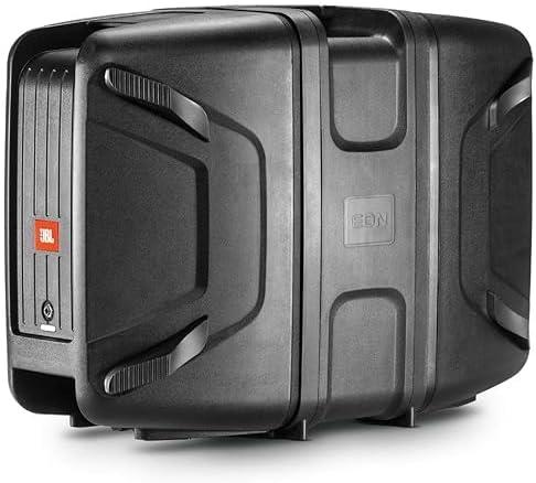imageJBL Professional EON208P Portable AllinOne Dual Speaker 2way PA System with AKG Vocal Microphone 8Channel Mixer and Bluetooth BlackSpeaker