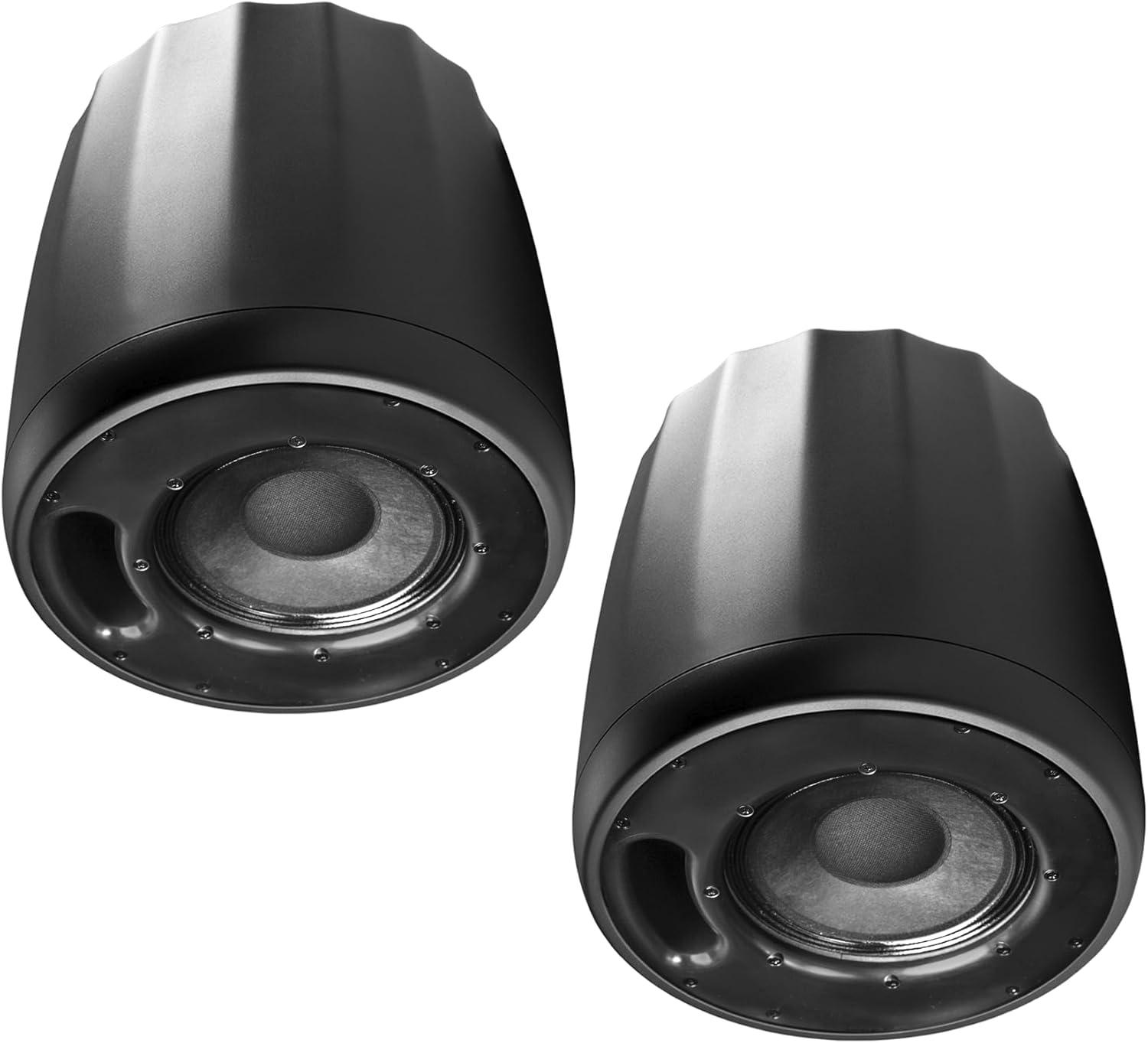 imageJBL Professional JBLC68HPWH HighPower TwoWay Pendant Loudspeaker Switchable Operation 8 Ohm or 70V One Pair WhiteBlack