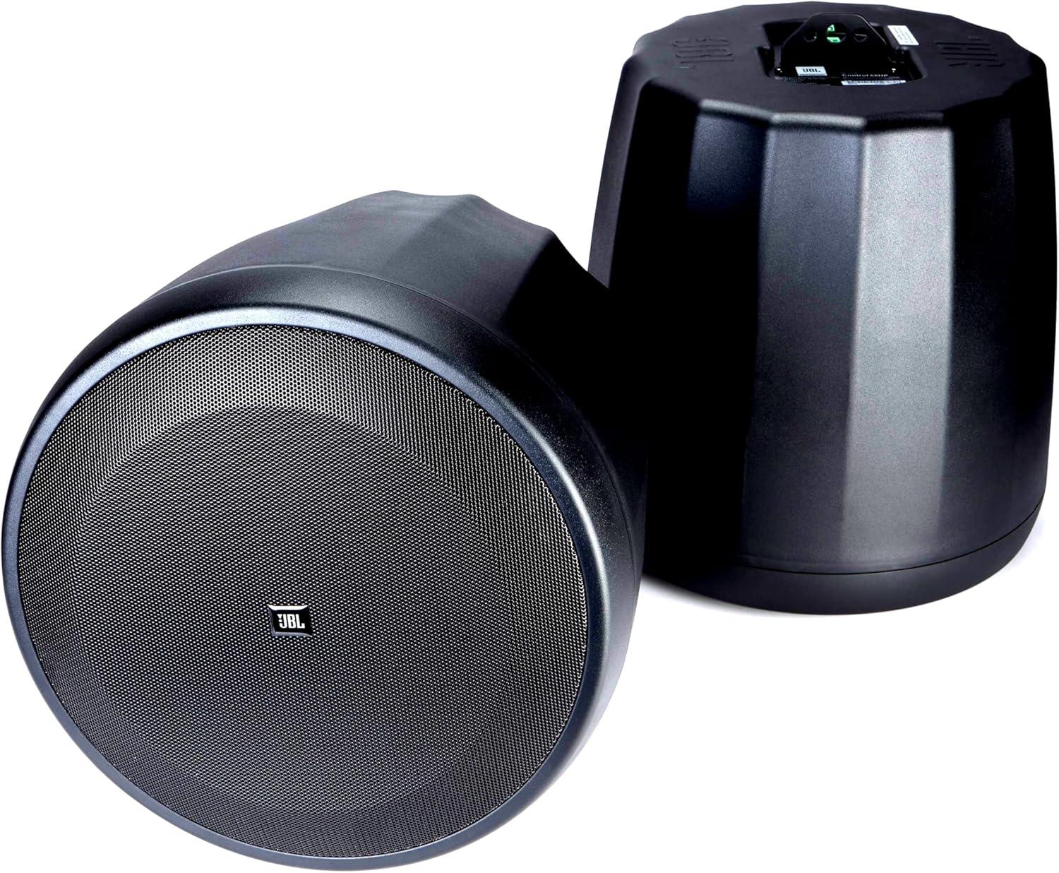 imageJBL Professional JBLC68HPWH HighPower TwoWay Pendant Loudspeaker Switchable Operation 8 Ohm or 70V One Pair WhiteBlack