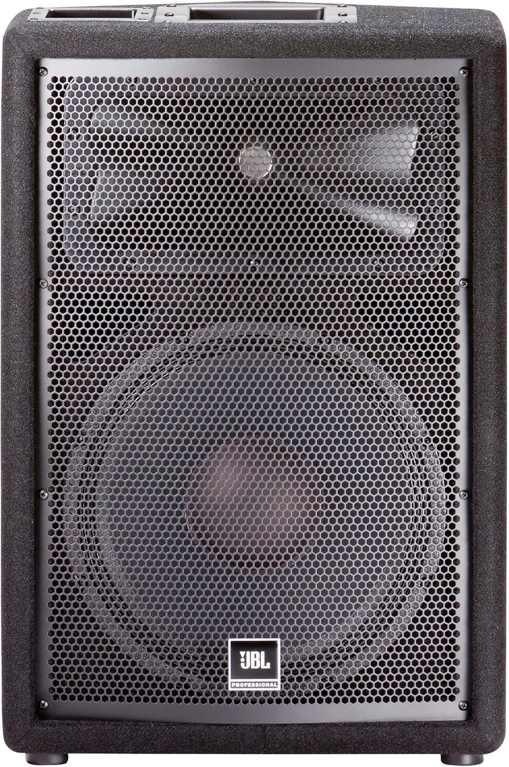 imageJBL Professional JRX215 Portable Passive 2way Sound Reinforcement DJ Pro Audio PA Speaker Loudspeaker System 15 inch Black12Inch Speaker
