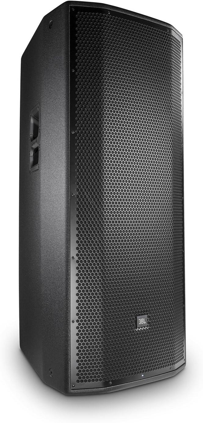 imageJBL Professional PRX825 Portable FullRange Speaker Dual 15 TwoWay BassReflex 1500Watt ClassD Amplifier WiFi App Control Black