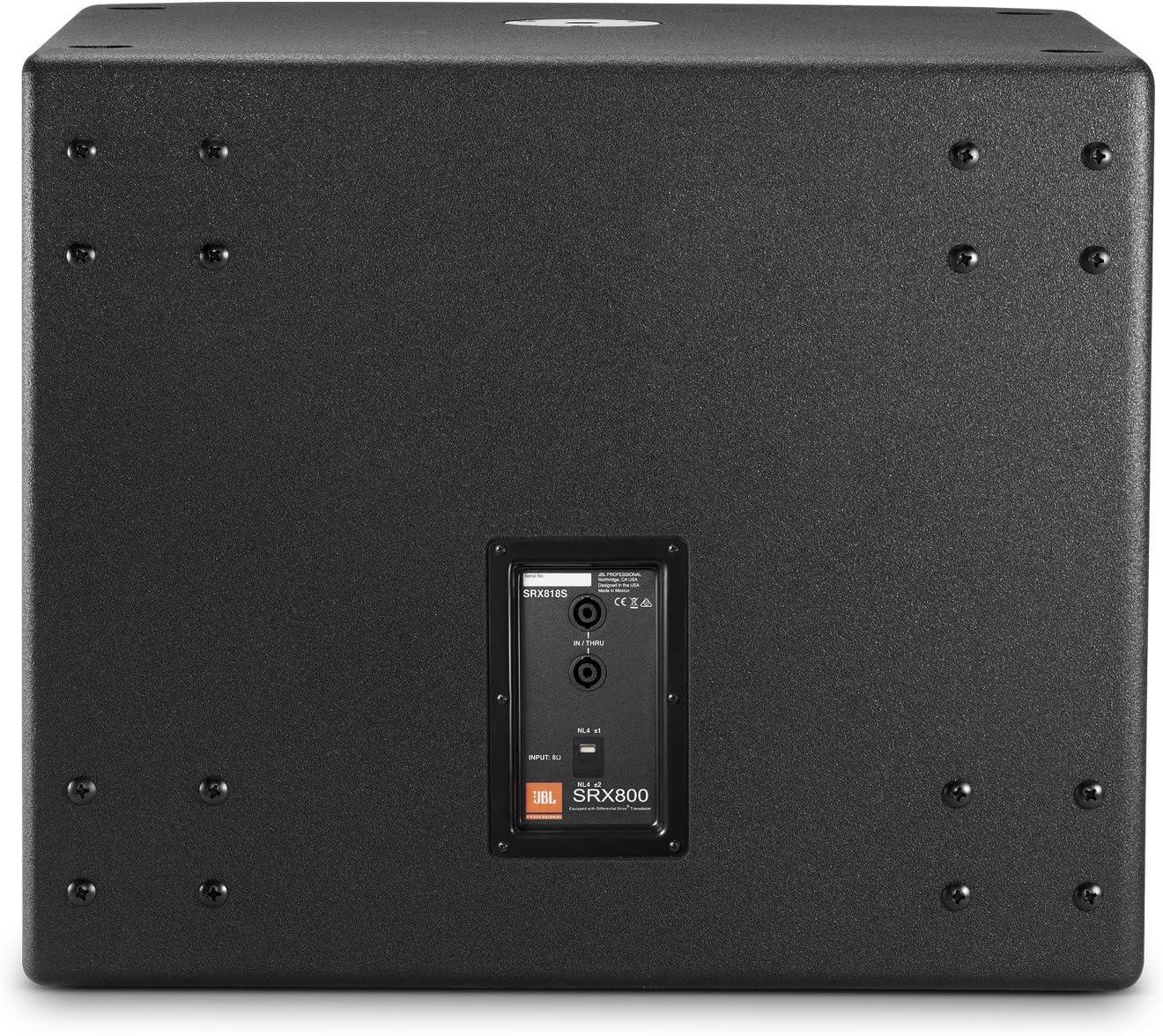 imageJBL Professional SRX818S Portable Passive NonPowered Subwoofer System Single 18Inch Black18Inch Single Subwoofer