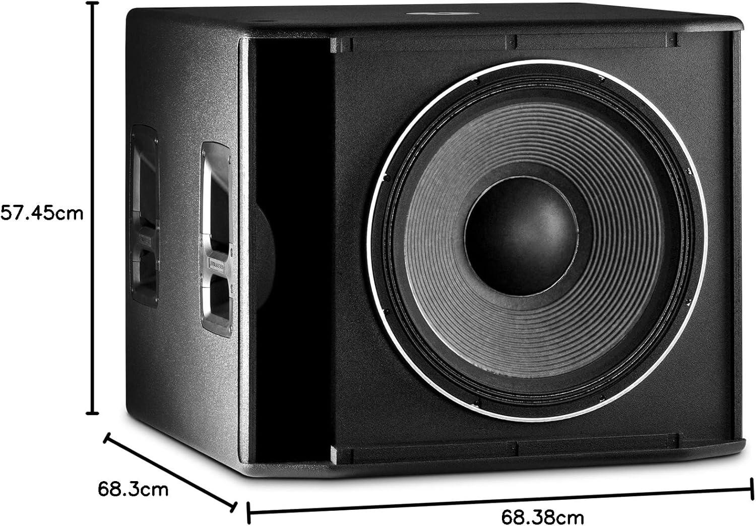 imageJBL Professional SRX818S Portable Passive NonPowered Subwoofer System Single 18Inch Black18Inch Single Subwoofer