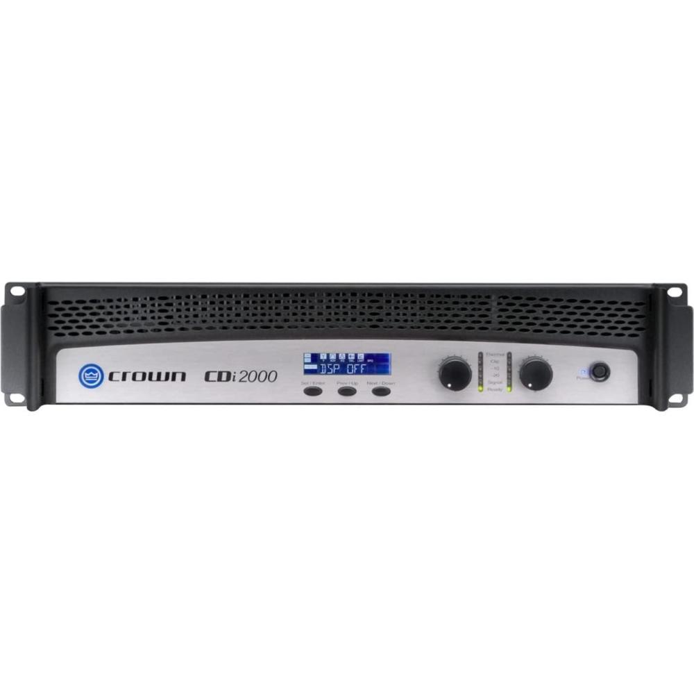 imageCrown CDi 4000 TwoChannel 1200Watt  4 70V140V Power Amplifier800Watts