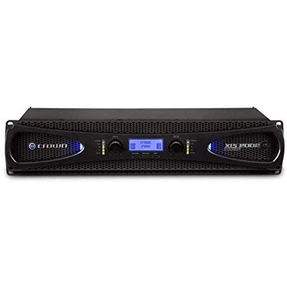 imageCrown XLS2002 2Channel Class D DriveCore Professional Power Amplifier with DSP Band Pass Filters ampamp Peakx Limiters XLRRCA Inputs 650W at 4 Ohm PureBand Crossover System Black650Watts