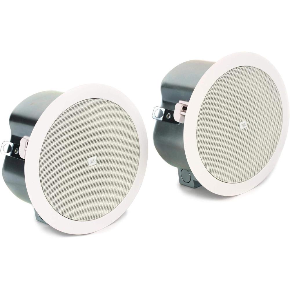 imageJBL Professional 24CT Micro 45Inch BackgroundForegroundCeiling Speaker White Sold as Pair