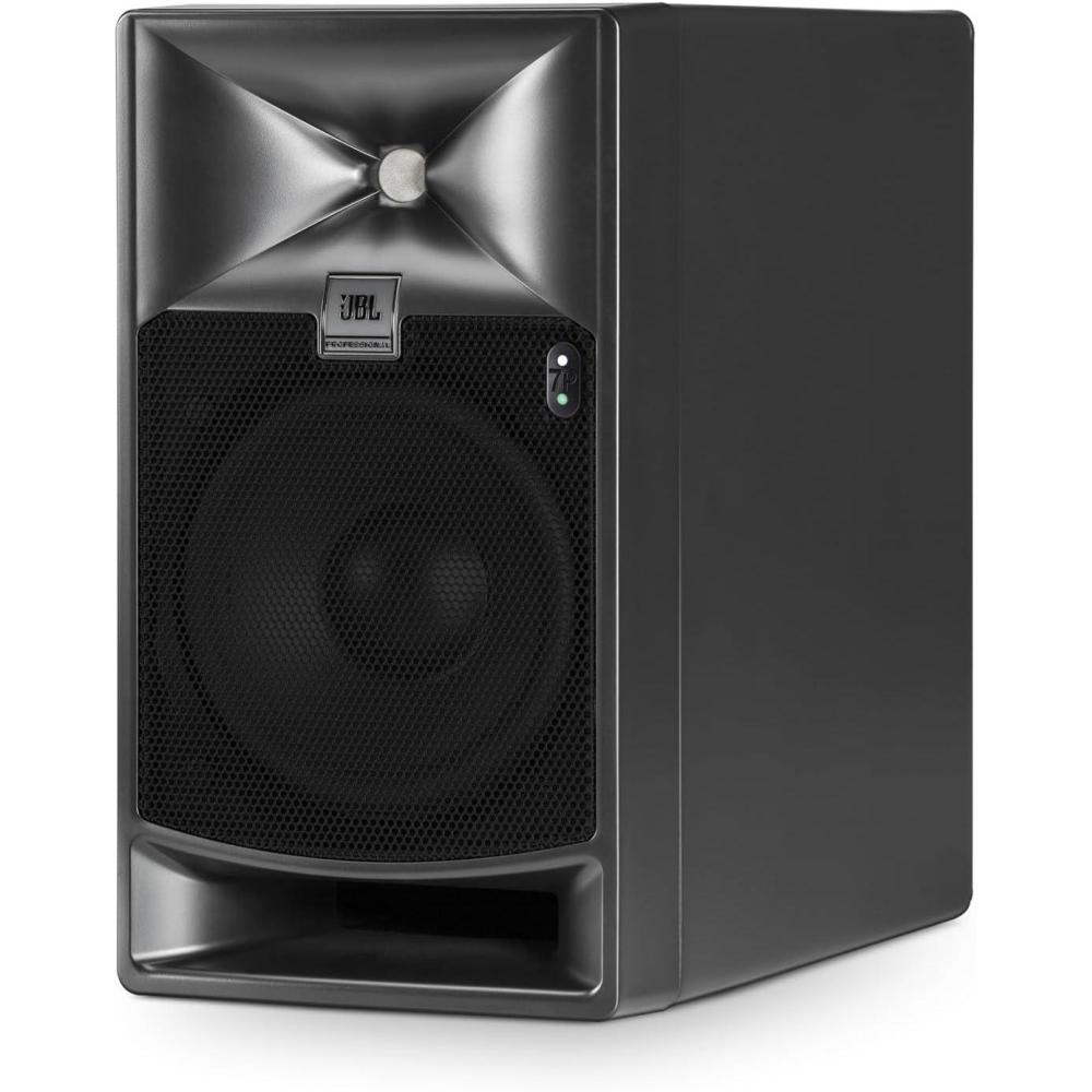 imageJBL Professional 306P MkII 6Inch 2Way Powered Active Monitor Speaker for Near Field Music Production Studio Monitor Desktop Computer HiFi Audio Sold individually Black705P powered