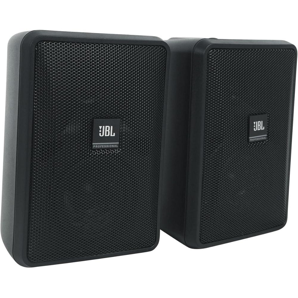 imageJBL Professional Control 231 UltraCompact IndoorOutdoor BackgroundForeground Speaker Black Sold as Pair