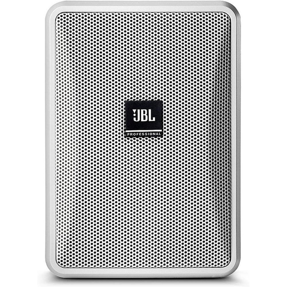 imageJBL Professional Control 231WH UltraCompact IndoorOutdoor BackgroundForeground Speaker White Sold as PairWhite