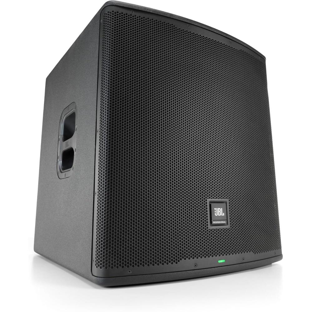 imageJBL Professional EON712 Powered PA Speaker Loudspeaker with Bluetooth 12 inch1300 Watt Corded Electric Black18Inch Subwoofer