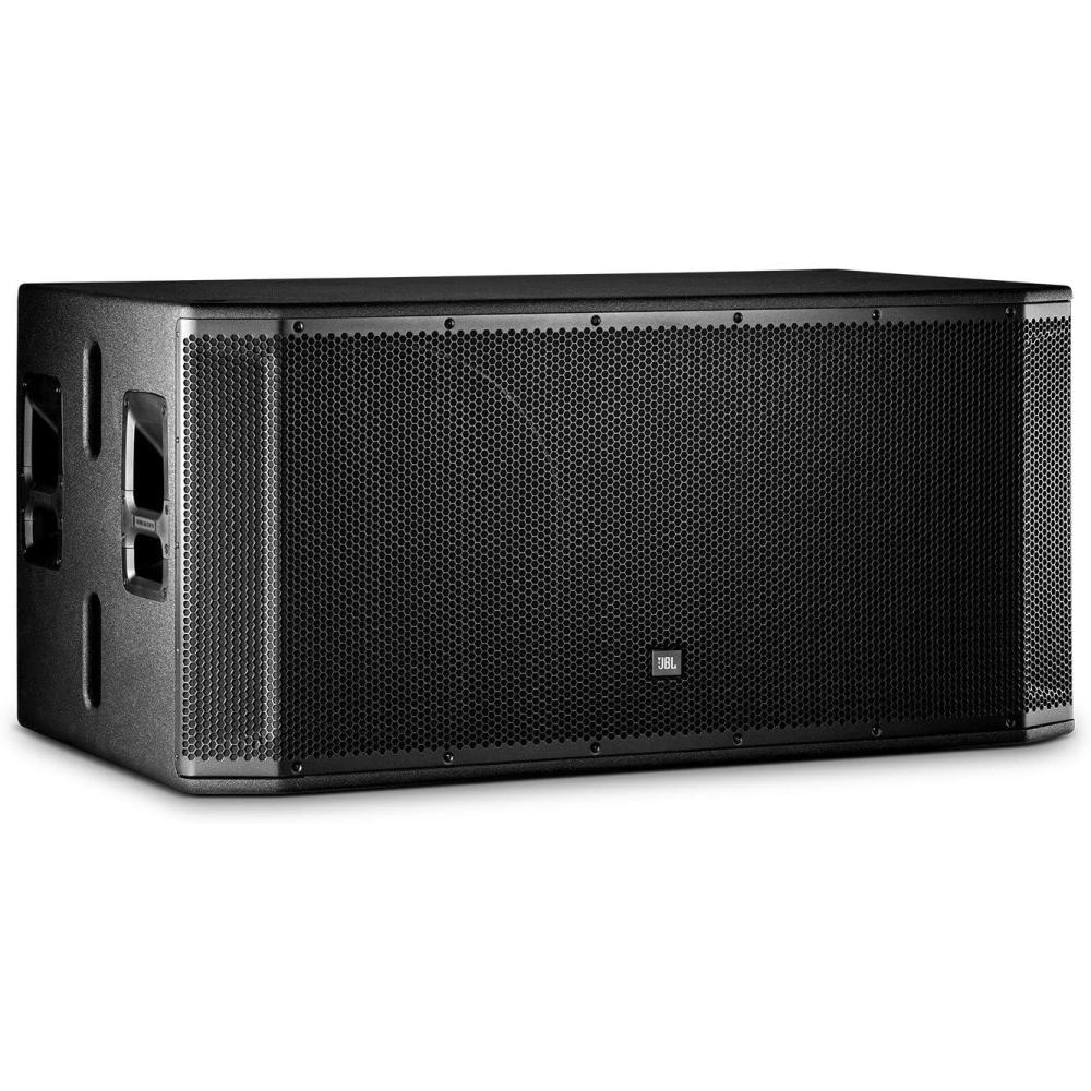 imageJBL Professional SRX818S Portable Passive NonPowered Subwoofer System Single 18Inch Black18Inch Dual Subwoofer