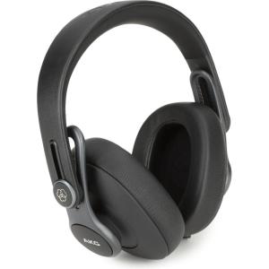AKG Pro Audio K371BT Bluetooth Wireless Over-Ear, Closed-Back, Portable, Foldable Studio Headphones. 50mm Drivers. Astounding Frequency Response – 5 Hz to 40 kHz. Black(K371)