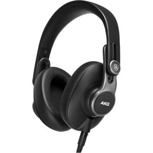 AKG Pro Audio K371BT Bluetooth Wireless Over-Ear, Closed-Back, Portable, Foldable Studio Headphones. 50mm Drivers. Astounding Frequency Response – 5 Hz to 40 kHz. Black(K371 – Closed)