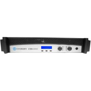 Crown CDi 4000 Two-Channel, 1200-Watt @ 4Ω, 70V/140V Power Amplifier(1200 watts)