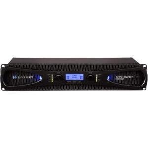 Crown XLS2002 2-Channel Class D DriveCore Professional Power Amplifier with DSP, Band Pass Filters & Peakx Limiters. XLR/RCA Inputs, 650W at 4 Ohm, PureBand Crossover System. Black(525-Watts)