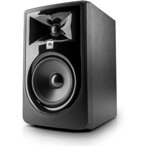 JBL Professional 306P MkII 6-Inch 2-Way Powered, Active Monitor Speaker for Near Field Music Production, Studio Monitor, Desktop Computer, Hi-Fi Audio. Sold individually, Black(305P single)