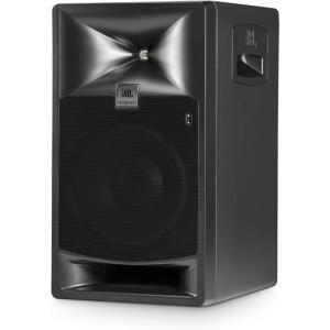 JBL Professional 306P MkII 6-Inch 2-Way Powered, Active Monitor Speaker for Near Field Music Production, Studio Monitor, Desktop Computer, Hi-Fi Audio. Sold individually, Black(708P powered)