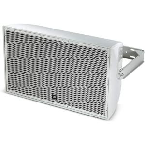 JBL Professional AW595 High Power 2-Way All Weather Loudspeaker with one 15 inch Low Frequency Woofer and Rotatable High Frequency Horn. White