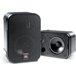 JBL Professional C1PRO High Performance 2-Way, 150 Watt 5.25” Compact, Passive, Satellite, Bookshelf Speakers, Home Theater, Desktop, Stereo, Studio, Black, Sold as Pair.(Black)