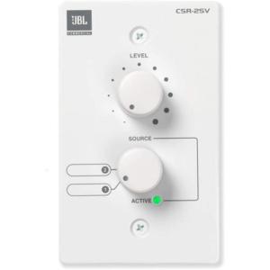 JBL Professional CSR-V-BLK Wall Controller with Volume Control for use with CSM-21, CSM-32, All CSMA, Black(White)