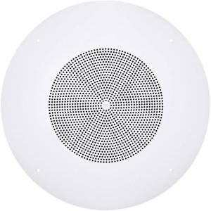JBL Professional CSS8008 Commercial Series Round Ceiling Speaker, 8”. 5-Watt Multi-Tap Transformer for 100V, 70V and 25V Distributed Lines. Single Speaker. White and Paintable