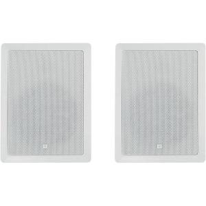 JBL Professional Control 128WT Premium In-Wall Loudspeaker, with Transformer Taps, Sold as Pair(8-Inch)