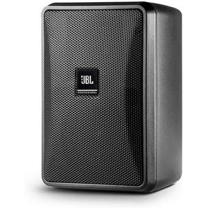 JBL Professional Control 23-1-WH Ultra-Compact Indoor/Outdoor Background/Foreground Speaker, White, Sold as Pair(Black)