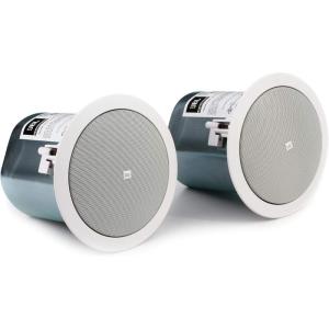 JBL Professional Control 24C 4-Inch Background/ForegroundCeiling Speaker, White, Sold as Pair(Black)