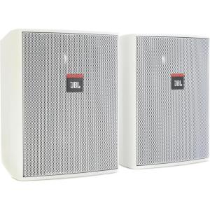 JBL Professional Control 25AV-WHCompact Indoor/Outdoor Background/Foreground Speaker, White, Sold as Pair